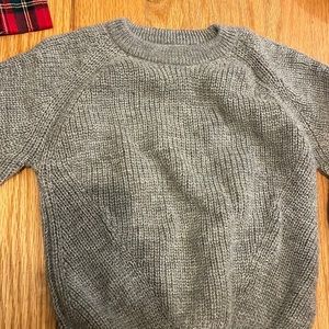 Grey brand new boys wool sweater